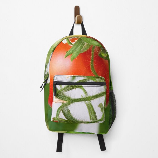 Item preview, A red tomato grows on a green bush designed and sold by IgorKovalenko.