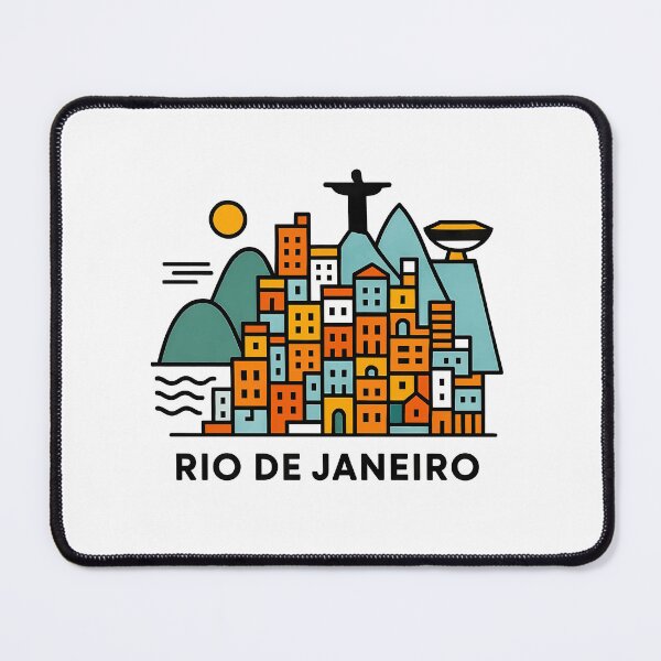 Item preview, Rio de Janeiro Christ the Redeemer & Sugarloaf Art designed and sold by OzzFrequency.