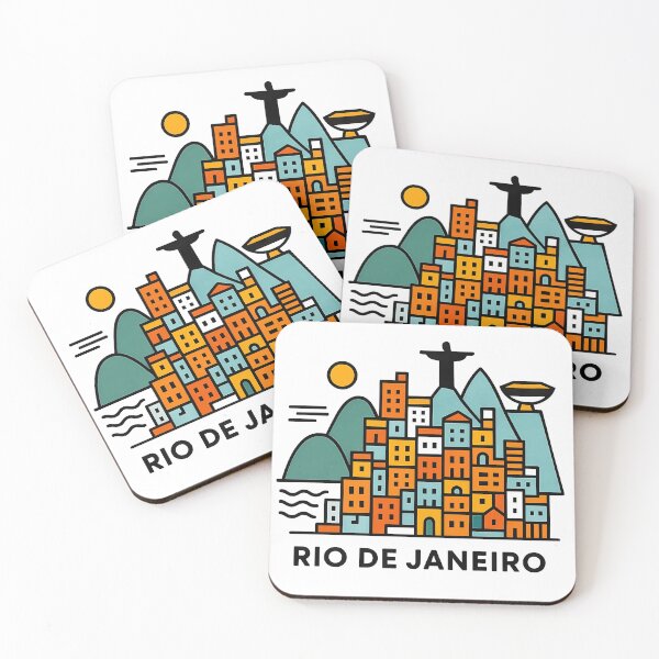 Item preview, Rio de Janeiro Christ the Redeemer & Sugarloaf Art designed and sold by OzzFrequency.