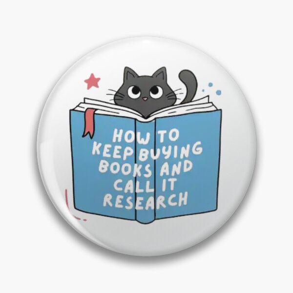 Item preview, Funny Reading Cat Bookworm Illustration for Book Lovers and Library Enthusiasts designed and sold by Charonde.