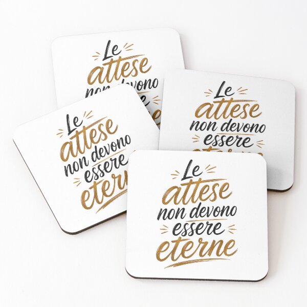 Item preview,  Le Attese Non Devono Essere Eterne – Grafica Tipografica Motivazionale   designed and sold by RipantinaFantasy .