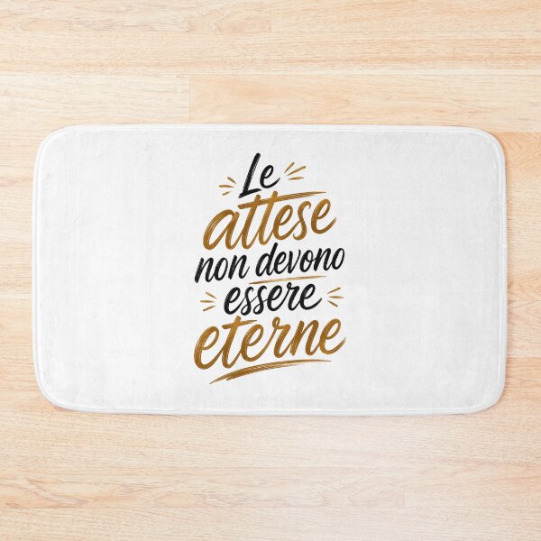 Item preview,  Le Attese Non Devono Essere Eterne – Grafica Tipografica Motivazionale   designed and sold by RipantinaFantasy .