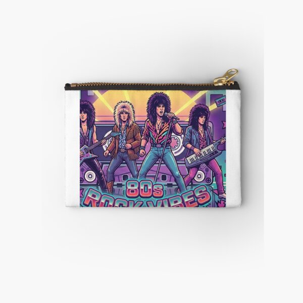 Item preview, 80s Rock Vibes - Vintage Glam Metal Band Illustration designed and sold by BoldConcept43.