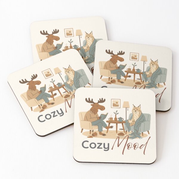 Item preview, Coyz Mood | Scandinavian Mood Series | Warm Nordic Illustration designed and sold by ScanMood.