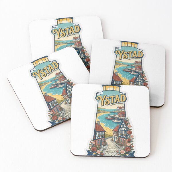 Item preview, Ystad Sweden Historic Travel Sticker designed and sold by Imaginarium of Chaos falcon88 .