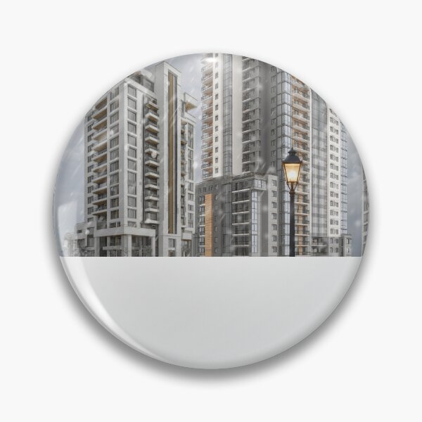 Item preview, Snowfall city designed and sold by Zestypickles.