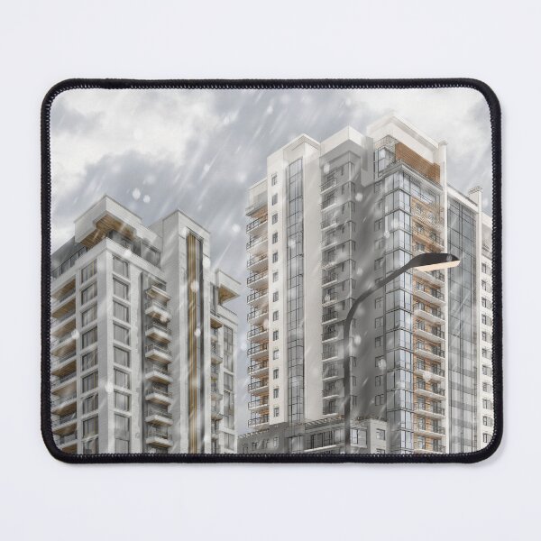 Item preview, Snowfall city designed and sold by Zestypickles.