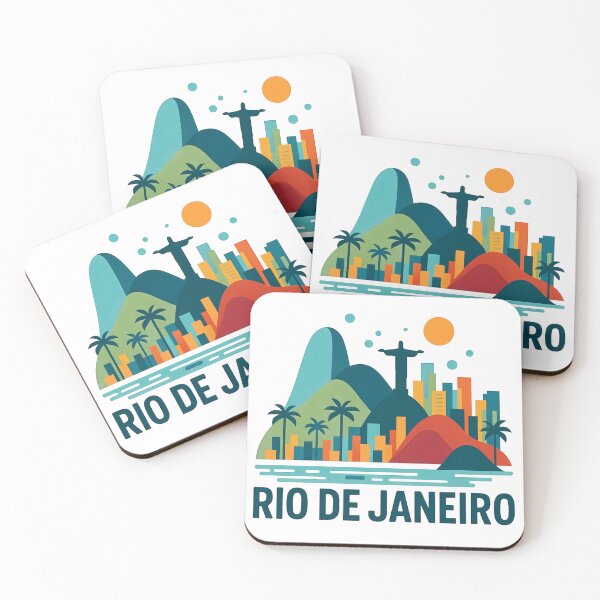 Item preview, Rio de Janeiro Christ the Redeemer & Sugarloaf Art designed and sold by OzzFrequency.