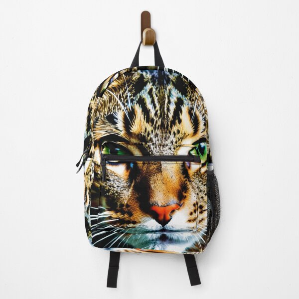 Item preview, Animals - Tabby Cat, Hyper-realistic Portrait with Green Eyes designed and sold by World-Pets.