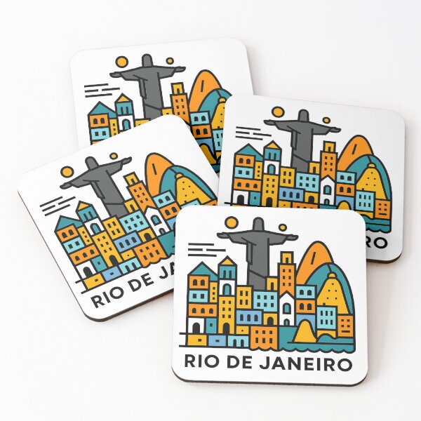 Item preview, Rio de Janeiro Christ the Redeemer & Sugarloaf Art designed and sold by OzzFrequency.