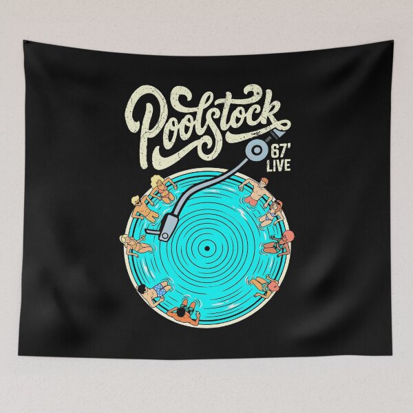 Item preview, DJ Vinyl Record Player Swimming Pool Poolstock Music designed and sold by GrandeDuc.
