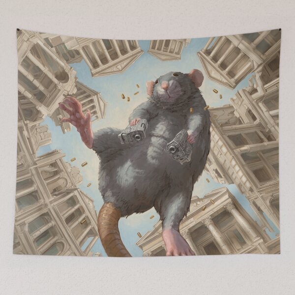 Item preview, Giant Rat City Rampage designed and sold by Anatolii_Kys.