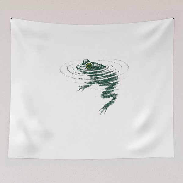Item preview, Frog Swimming designed and sold by maple-moon.