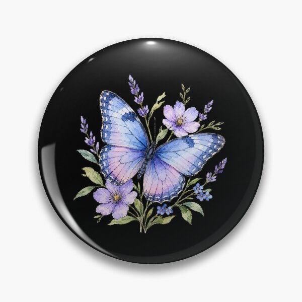 Item preview, Minimal Butterfly Watercolor designed and sold by ColorSplash123.