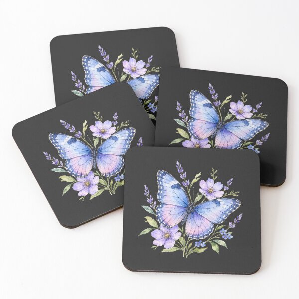 Item preview, Minimal Butterfly Watercolor designed and sold by ColorSplash123.