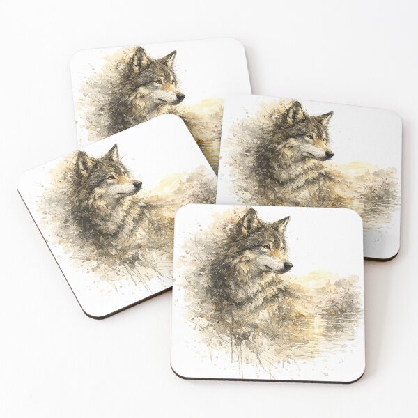 Item preview, Wolf  designed and sold by Uday-kala.