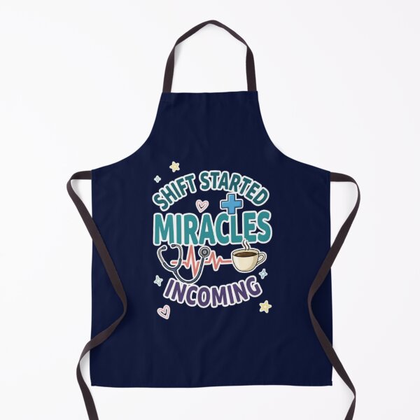 Item preview, Shift Started Miracles Incoming Funny Nurse Healthcare Worker Gift Tshirt designed and sold by HopeAndHustle.