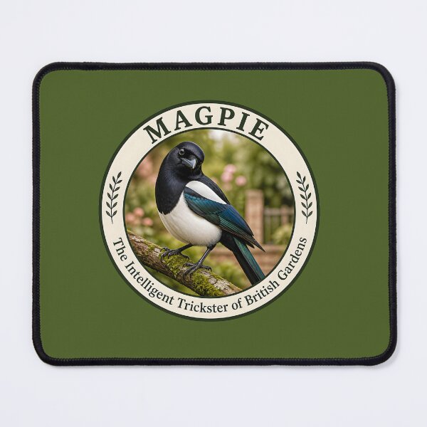 Item preview, MAGPIE – The Intelligent Trickster of British Gardens designed and sold by The Digital Compass.