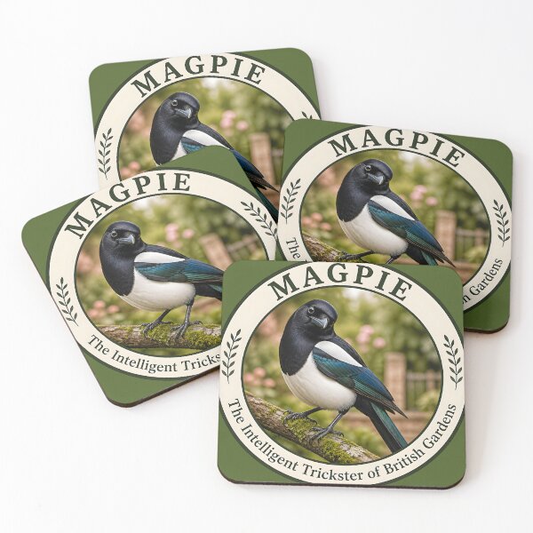Item preview, MAGPIE – The Intelligent Trickster of British Gardens designed and sold by The Digital Compass.