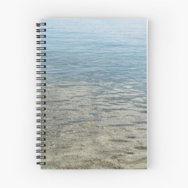 Item preview, Serene Coastal Waterscape like Moire Silk designed and sold by Georgia Mizuleva.