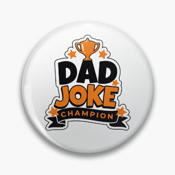 Item preview, Dad Joke Champion Funny Trophy Design designed and sold by Craft99.