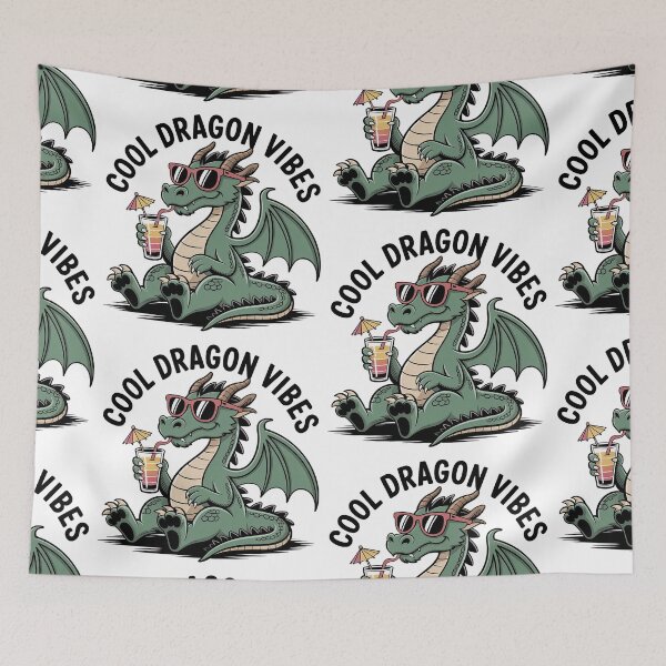 Item preview, Cool Dragon Vibes designed and sold by New Texas Republic.