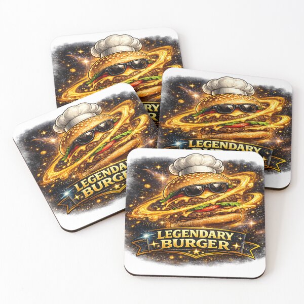 Item preview, Legendary Burger Fantasy Art T-Shirt | Medieval Food Graphic Apparel designed and sold by irfanshikh.
