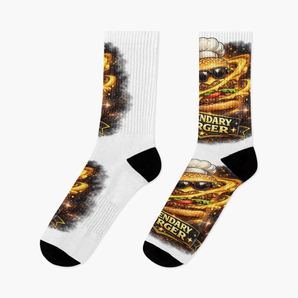 Item preview, Legendary Burger Fantasy Art T-Shirt | Medieval Food Graphic Apparel designed and sold by irfanshikh.