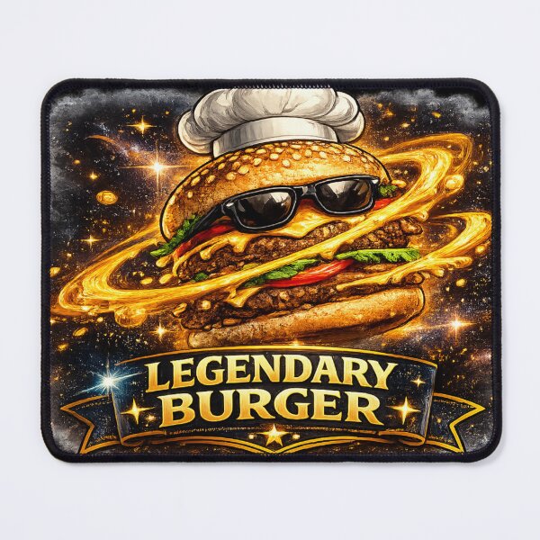 Item preview, Legendary Burger Fantasy Art T-Shirt | Medieval Food Graphic Apparel designed and sold by irfanshikh.