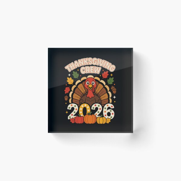 Item preview, Thanksgiving Crew 2026 designed and sold by jkrphoto.