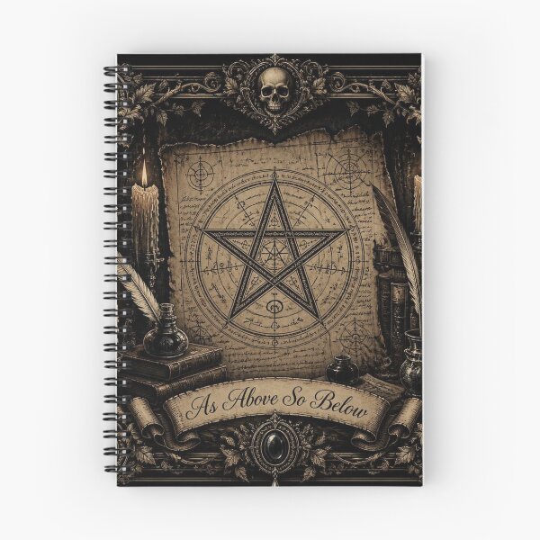 Item preview, Dark Academia Occult Pentagram Halloween Design designed and sold by SunnyDesign82.