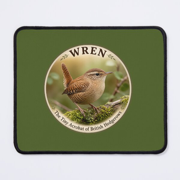 Item preview, WREN – The Tiny Acrobat of British Hedgerows designed and sold by The Digital Compass.