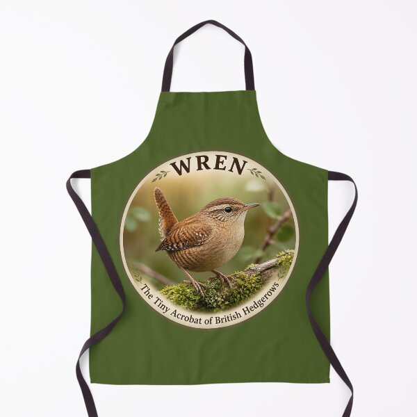 Item preview, WREN – The Tiny Acrobat of British Hedgerows designed and sold by The Digital Compass.