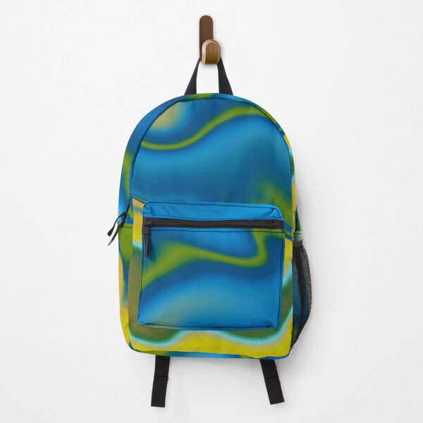 Item preview, Vibrant Liquid Marble Abstract Wave designed and sold by Happyabstract.