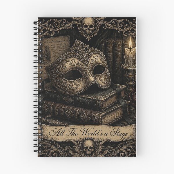 Item preview, Dark Academia Venetian Mask Halloween Design designed and sold by SunnyDesign82.