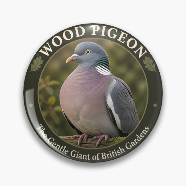 Item preview, WOOD PIGEON  –  The Gentle Giant of British Gardens designed and sold by The Digital Compass.