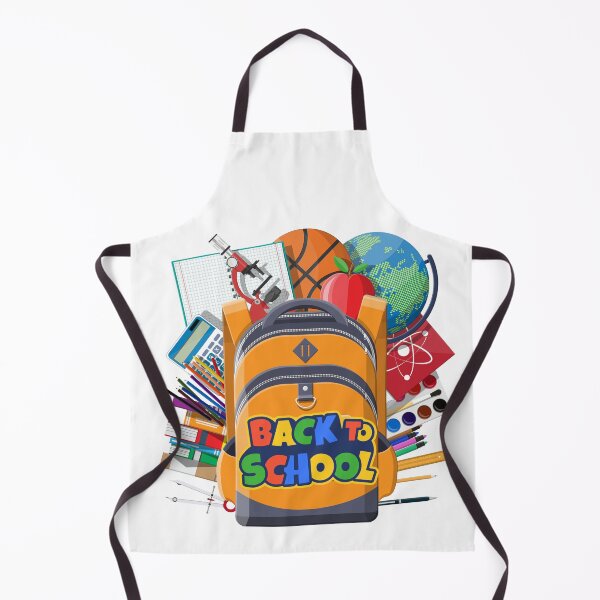 Item preview, Colorful Back to School Backpack Design | Student Supplies Illustration designed and sold by Palette & Hue.