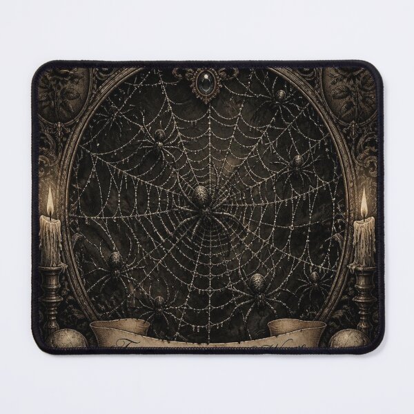 Item preview, Dark Academia Spiderweb Halloween Design designed and sold by SunnyDesign82.