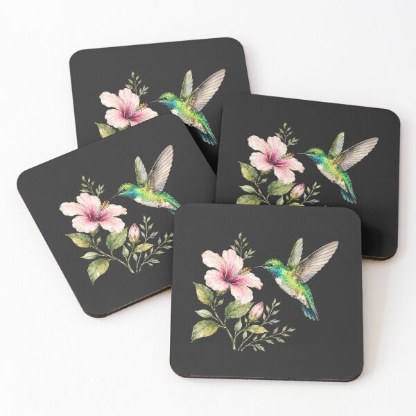 Item preview, Minimal Hummingbird Watercolor designed and sold by ColorSplash123.