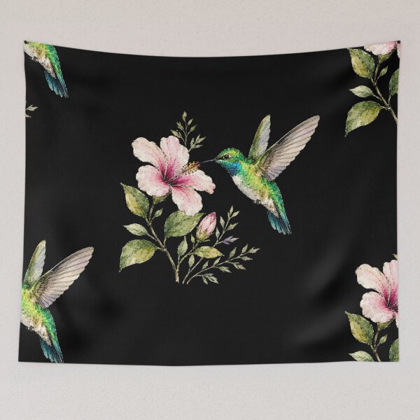 Item preview, Minimal Hummingbird Watercolor designed and sold by ColorSplash123.