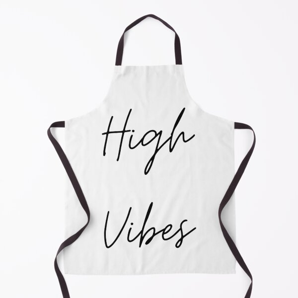 Item preview, High Vibes Minimalist Script Quote Typography designed and sold by GalaMine.