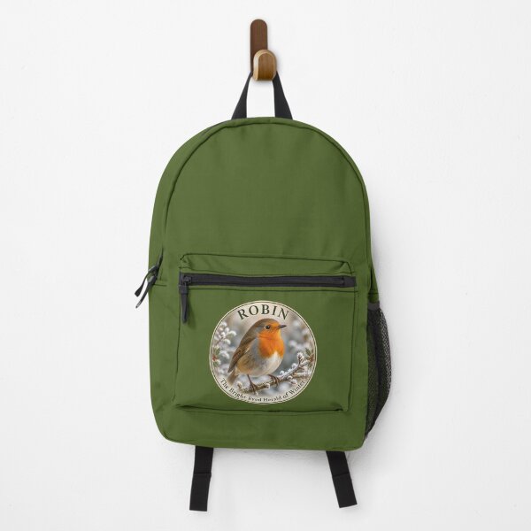 Item preview, ROBIN – The Bright‑Eyed Herald of Winter designed and sold by The Digital Compass.