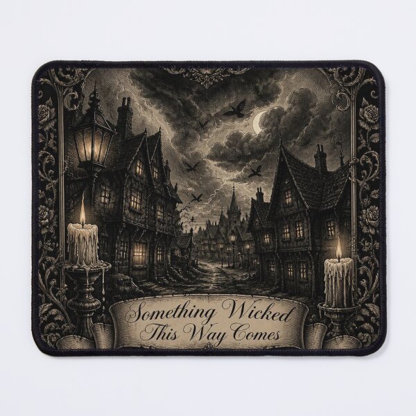 Item preview, Dark Academia Haunted Village Halloween Design designed and sold by SunnyDesign82.
