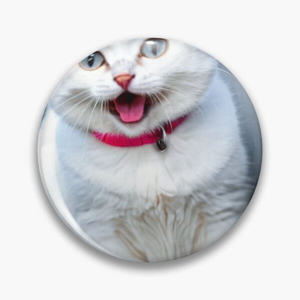 Item preview, Animals - White Cat with Blue Eyes, Cute and Expressive Portrait designed and sold by World-Pets.