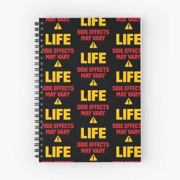 Item preview, Life Side Effects May Vary Funny Medical Humor designed and sold by TeeTimeTreasure.