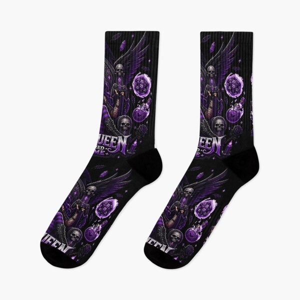 Item preview, The Raven Queen Has Entered The Game - Goth Gamer designed and sold by BadhbhLoot.