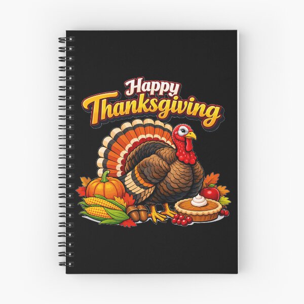 Item preview, Cute Happy Thanksgiving Turkey Autumn Harvest  designed and sold by DeliaDesignsCo.