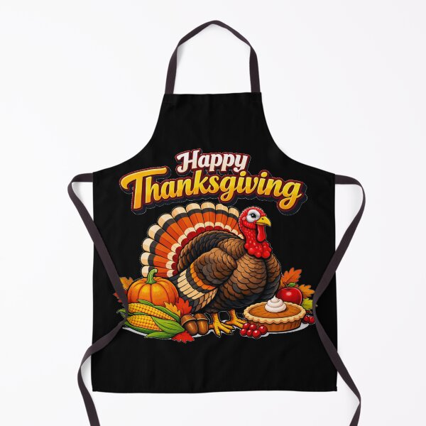 Item preview, Cute Happy Thanksgiving Turkey Autumn Harvest  designed and sold by DeliaDesignsCo.