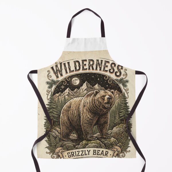 Item preview, Wilderness-Grizzly Bear designed and sold by KRIDD-DESIGN.