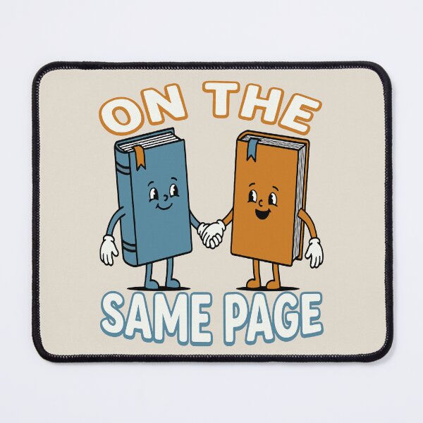 Item preview, On the Same Page - Book Buddies designed and sold by Regal Rev.